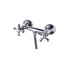 Two Handle Bath  Faucet in Chrome 